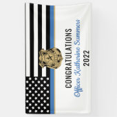 Politieacademie Afstudeerafdeling Handhaving Spandoek (Verticaal)