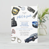 Politieacademie Afstuderen Kaart (Staand voorkant)