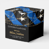 Politieagent Afstuderen Thin Blue Line Party Bedankdoosjes (Achterkant)