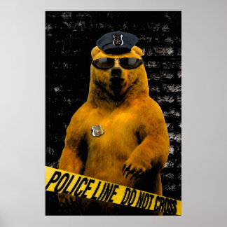 Politieagent Beer! Poster