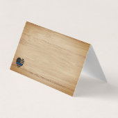 Politieagent Dank u Amerikaanse vlag Visitekaartjes (Achterkant)