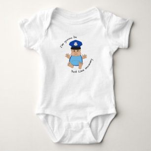 Politieagent mama romper