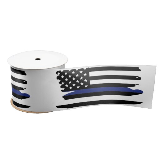 Politieagent Thin Blue Line Law Enforcement Cop Lint (Spoel)