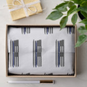 Politieagent Thin Blue Line Law Enforcement Cop Tissuepapier (Geschenk)