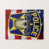 Politieambtenaar Legpuzzel (Horizontaal)