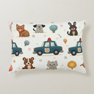 Politieauto Accent Pillow Kussen