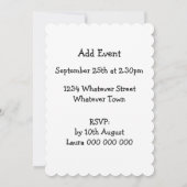 Politieauto Birthday Kaart (Achterkant)