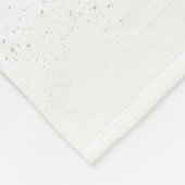  Politieauto Kerstboom Monogram Fleece Deken (Hoek)