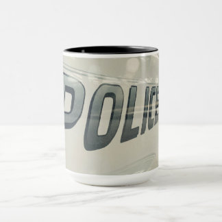 Politieauto koffie Mok
