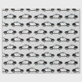 Politieauto's Cadeaupapier (Vlak)