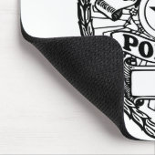 Politiebadge - generiek muismat (Hoek)