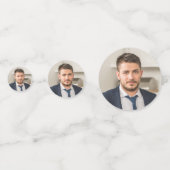 Politiebeambte Partij Fotocongraties Thin Blue Lin Confetti (Voorkanten)