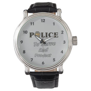Politiebescherming en -dienst horloge