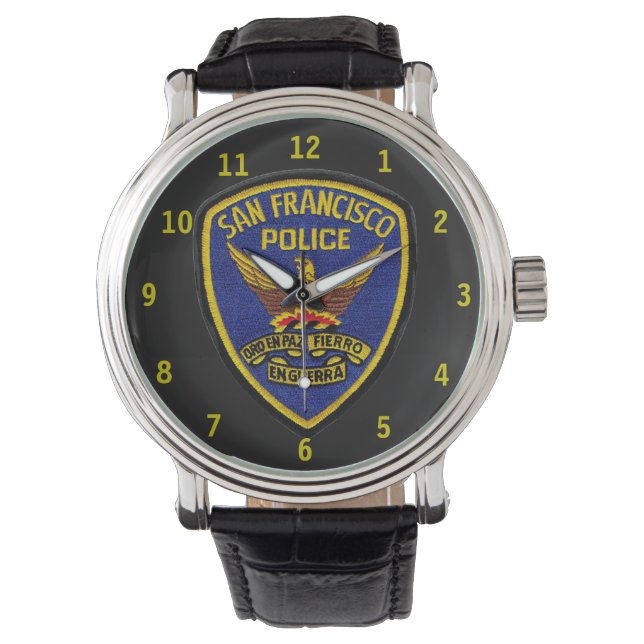 Politiebewaking San Francisco Horloge (Voorkant)