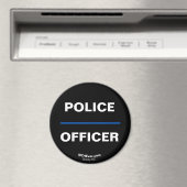 POLITIEBUREAU Thin Blue Line magnet Magneet (Insitu (Vaatwasser))