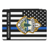 Politiedienst Aangepaste Logo Handhaving iPad Pro Cover (Horizontaal)