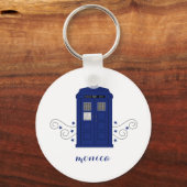 Politiedoos zwaait Sleutelhanger (Voorkant)