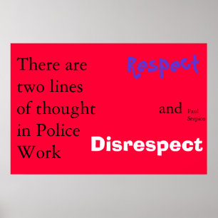 politiefilosofie poster