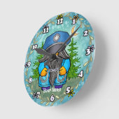 politiegnoom ronde klok (Hoek)