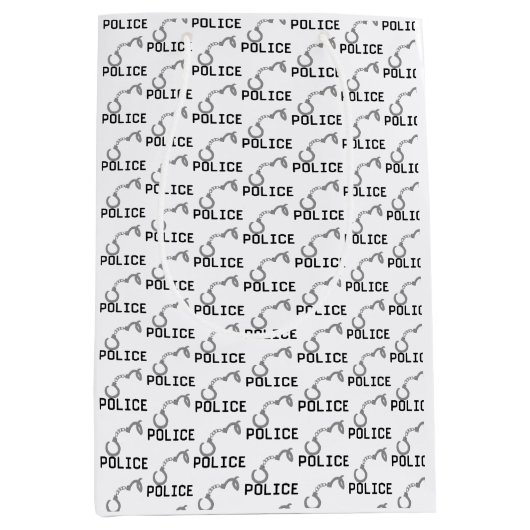 Politiehandboeien medium cadeauzakje (Voorkant)