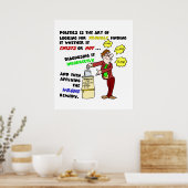 Politiek (1) poster (Keuken)