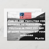 Politiek Briefkaart (Voorkant / Achterkant)