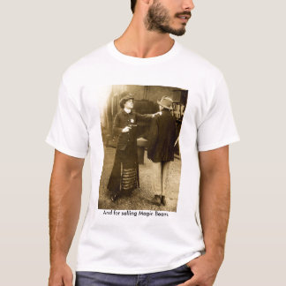 Politiek en voor de verkoop van magische bonen t-shirt