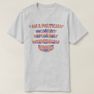 Politiek incorrecte onherstelbare winst t-shirt
