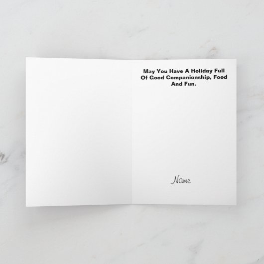 politiek K-9 Dogs Silhouette kerstkaart Kaart (Binnen)