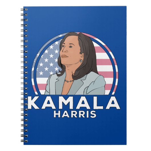 Politiek Kamala Harris Notitieboek (Voorkant)