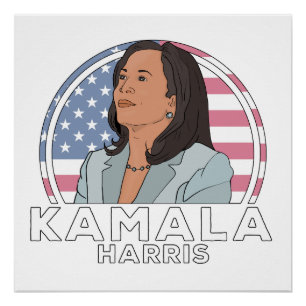 Politiek Kamala Harris Perfect Poster