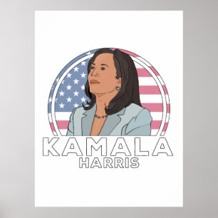 Politiek Kamala Harris Poster