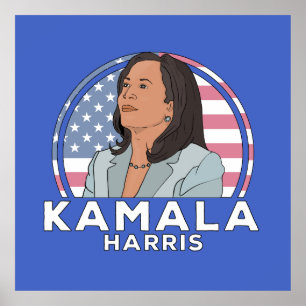 Politiek Kamala Harris Poster