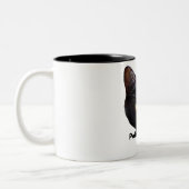 Politiek katten geen ratten zullen in Kantoor zijn Tweekleurige Koffiemok (Links)