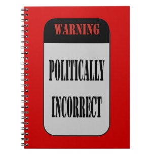 Politiek onjuist notitieboek