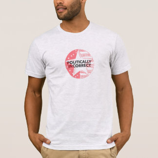 Politiek onjuiste Amerikaanse ster T-shirt