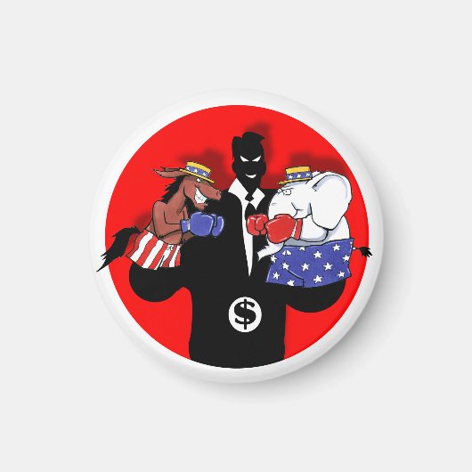 Politiek Show Magneet (Voorkant)