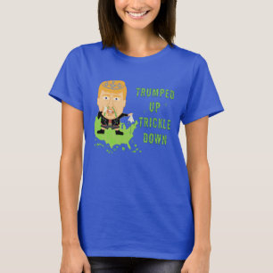 Politiek verknoeid met de anti-trump 2016 t-shirt