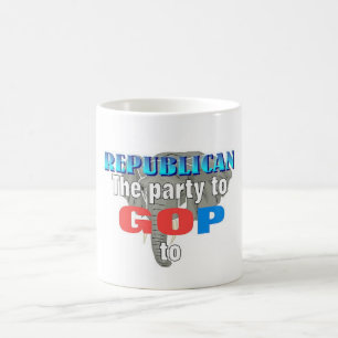 Politiek voor de Republikeinse partij Koffiemok