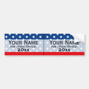 Politieke campagne Niet-partijgebonden Gedrukte ka Bumpersticker