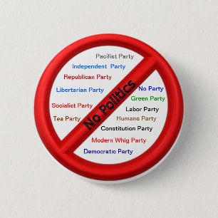Politieke Campagnevertegenwoordiger Button