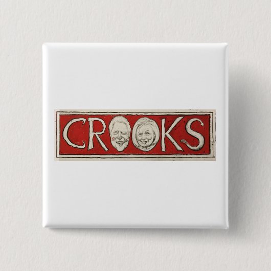 Politieke Cartoon Button (Voorkant)