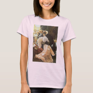 Politieke Dame door James Tissot, antieke Victoria T-shirt