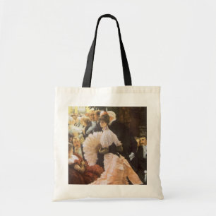 Politieke dame van James Tissot, Victoriaans Tote Bag