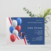 Politieke Fundraisator Kaart (Staand voorkant)