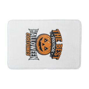 Politieke Halloween Kostuum Pompoen Vintage Shirt_ Badmat