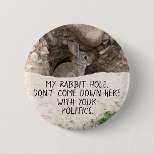 Politieke Humor van de Foto Politiek van de Hole B Ronde Button 5,7 Cm