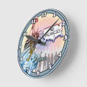 Politieke immigratie ronde klok (Hoek)