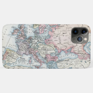 Politieke kaart van Europa (1916) iPhone 11 Pro Max Hoesje