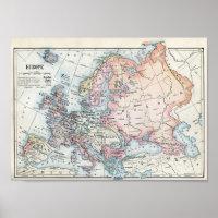 Politieke kaart van Europa (1916)